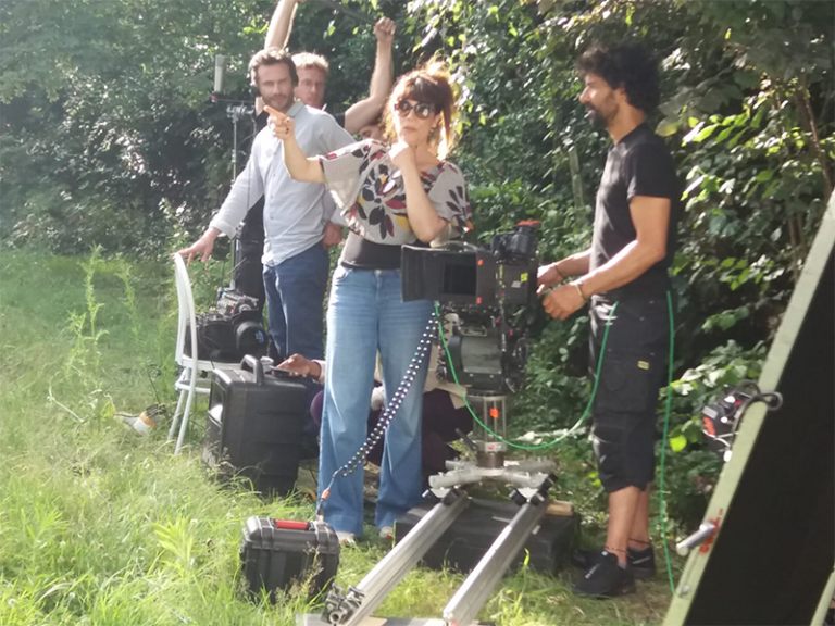 Sur le tournage