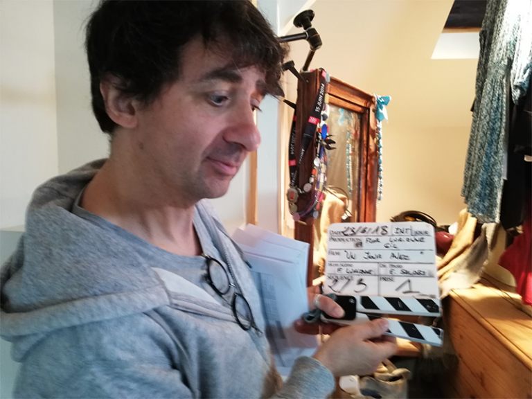 Sur le tournage