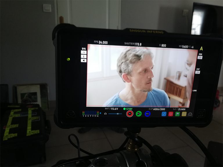 Sur le tournage