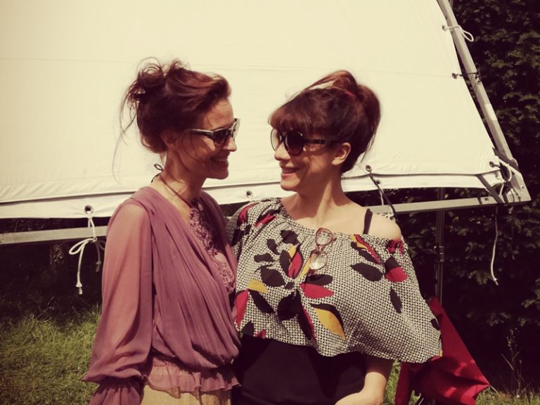 Sur le tournage
