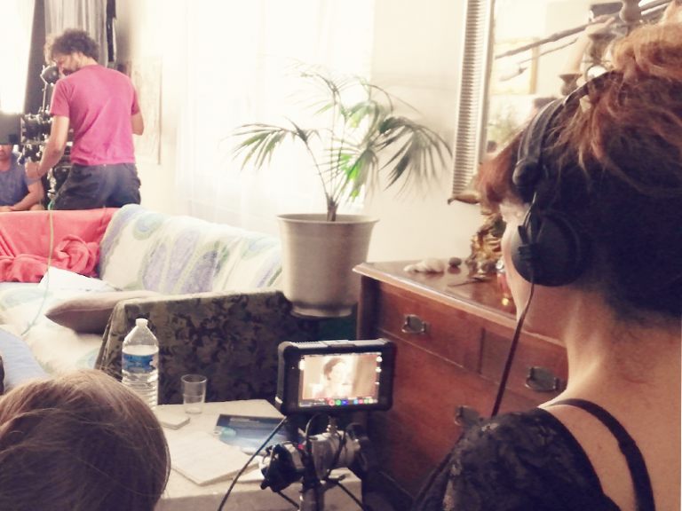 Sur le tournage