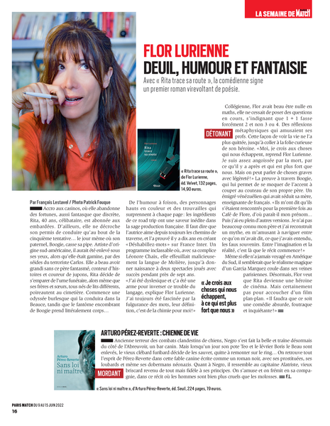 **Paris Match** juin 2022