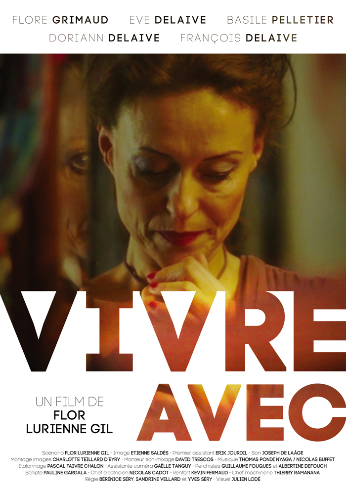 Affiche du court métrage Vivre avec